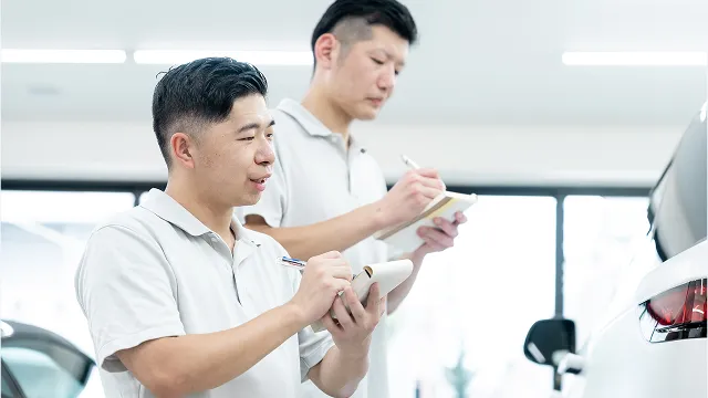 外部講師の技術指導